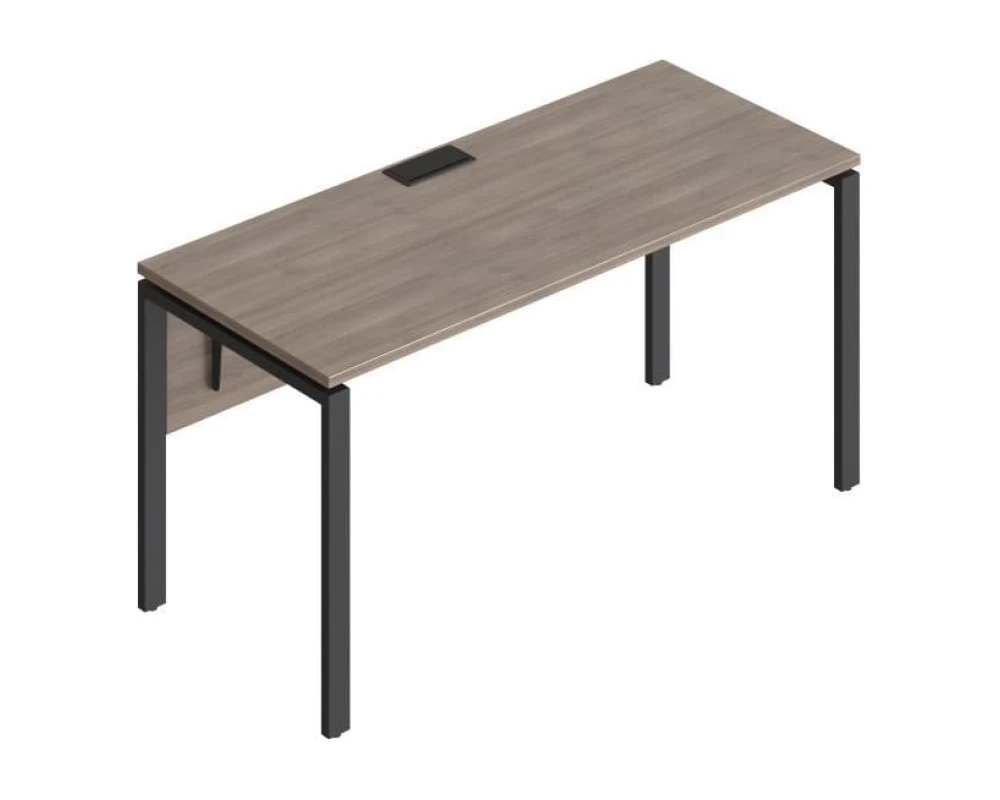 Стол прямой на металлических опорах ФТМ-160+ФМК-160+ФЦ-160 Форма