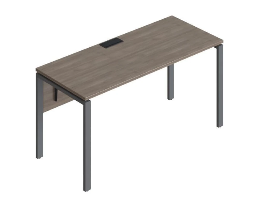 Стол прямой на металлических опорах ФТМ-160+ФМК-160+ФЦ-160 Форма