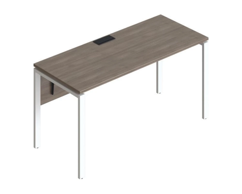 Стол прямой на металлических опорах ФТМ-160+ФМК-160+ФЦ-160 Форма