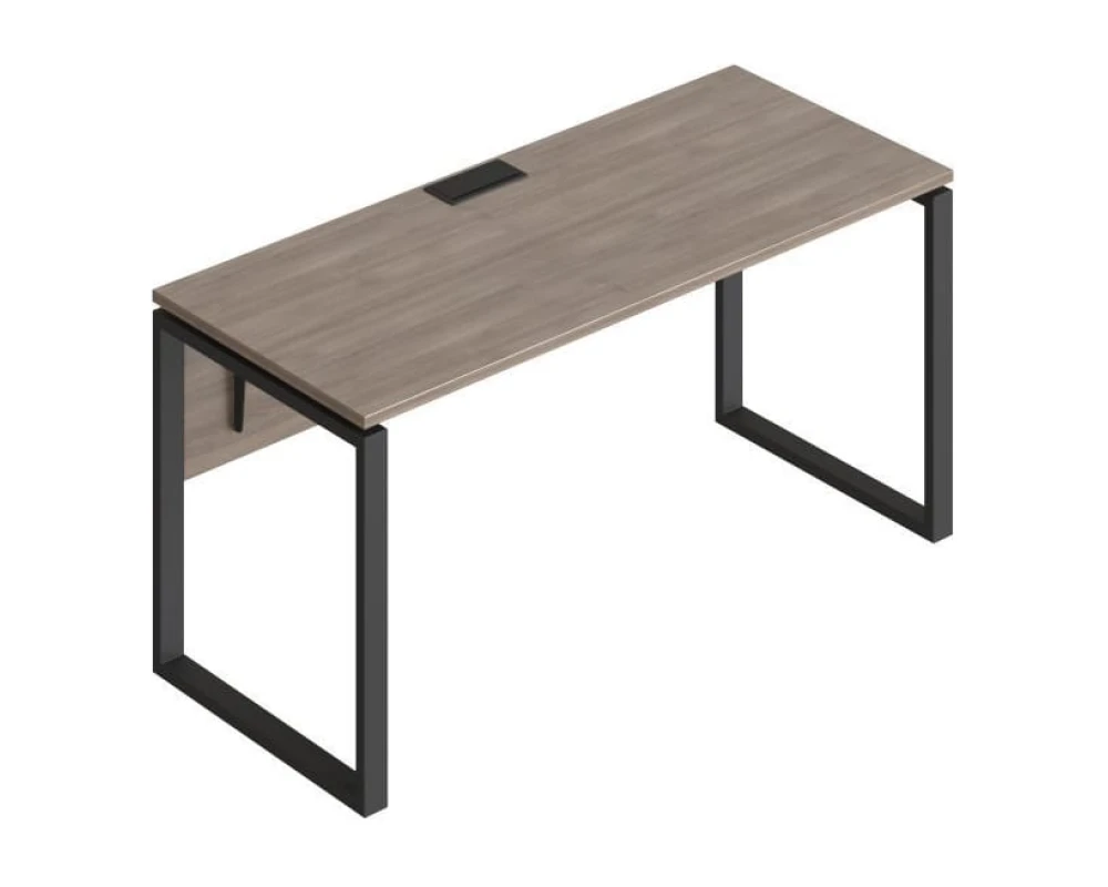 Стол прямой на металлических опорах ФТМ-160+ФМК2-160+ФЦ-160 Форма