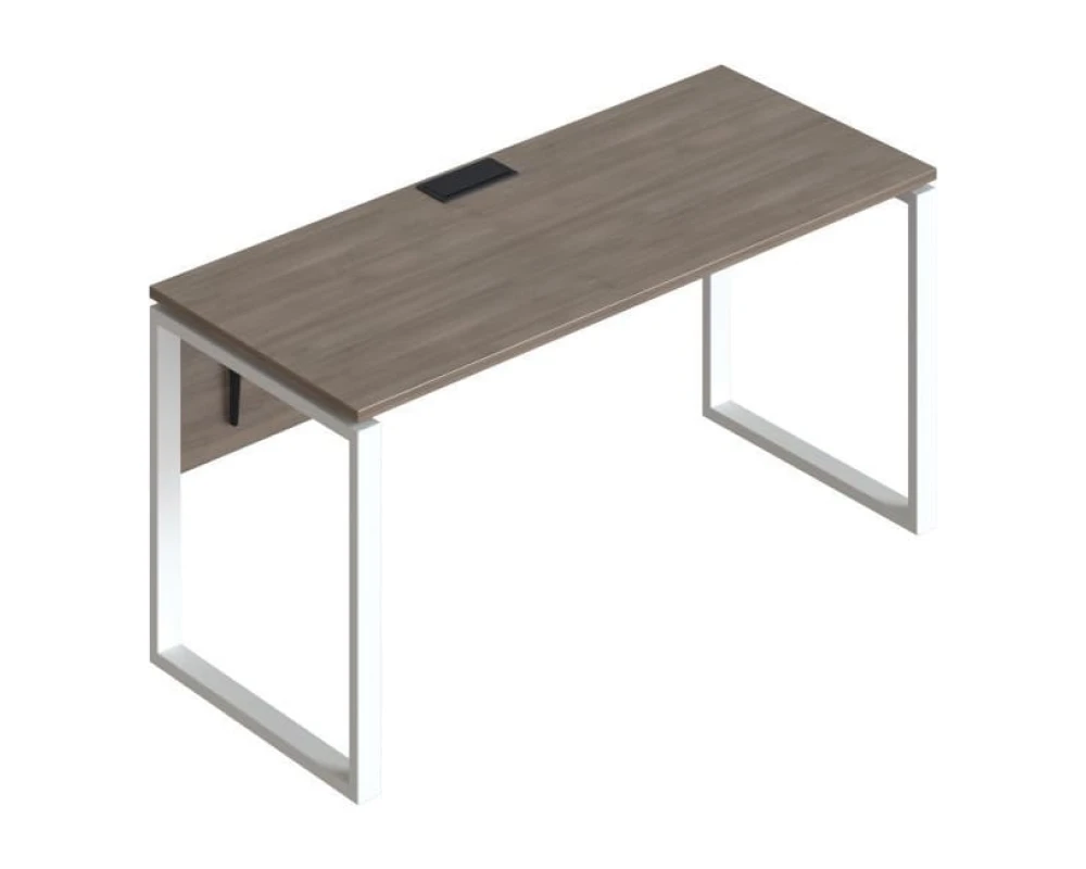 Стол прямой на металлических опорах ФТМ-160+ФМК2-160+ФЦ-160 Форма