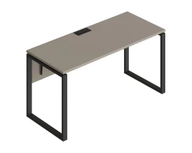 Стол прямой на металлических опорах ФТМ-160+ФМК2-160+ФЦ-160 Форма images