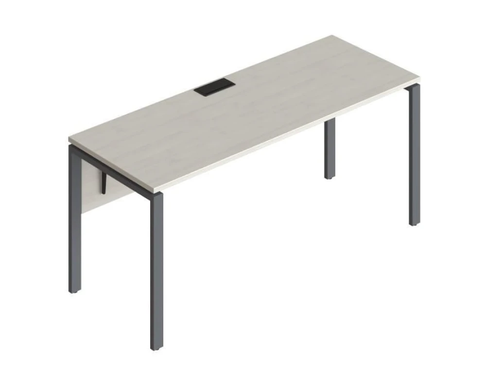 Стол прямой на металлических опорах ФТМ-180+ФМК-180+ФЦ-180 Форма