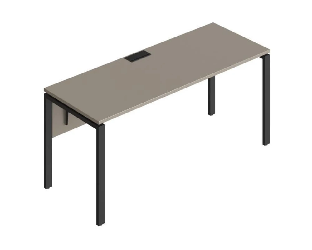 Стол прямой на металлических опорах ФТМ-180+ФМК-180+ФЦ-180 Форма