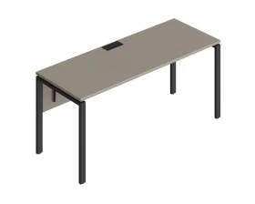 Стол прямой на металлических опорах ФТМ-180+ФМК-180+ФЦ-180 Форма images