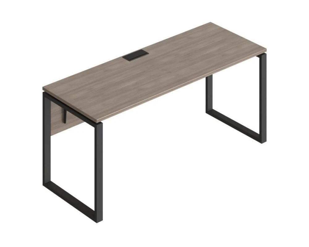 Стол прямой на металлических опорах ФТМ-180+ФМК2-180+ФЦ-180 Форма