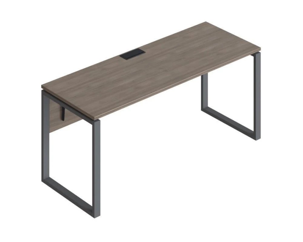 Стол прямой на металлических опорах ФТМ-180+ФМК2-180+ФЦ-180 Форма