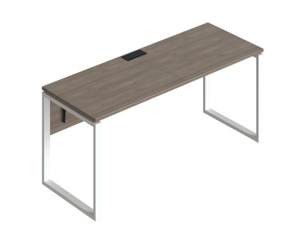 Стол прямой на металлических опорах ФТМ-180+ФМК2-180+ФЦ-180 Форма