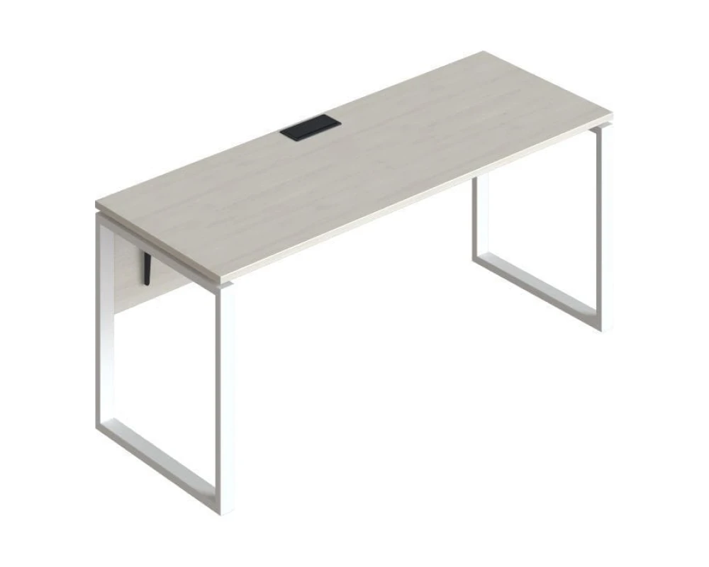 Стол прямой на металлических опорах ФТМ-180+ФМК2-180+ФЦ-180 Форма