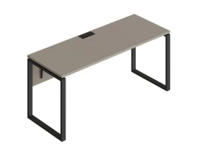 Стол прямой на металлических опорах ФТМ-180+ФМК2-180+ФЦ-180 Форма images